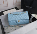 Chanel Classic Flap Bag 25 Sky Blue