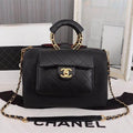 Chanel Coco Handle Chevron Bag